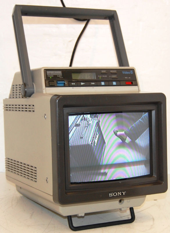 Rewind Audio: Sony EVM 8010 Pro Video 8/8mm VCR Player & 8